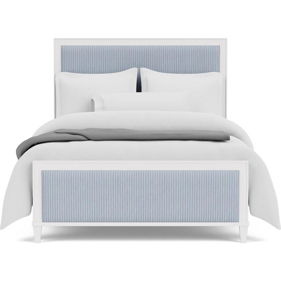 rivr blue & white stripe    acrylic full bed package ufp  