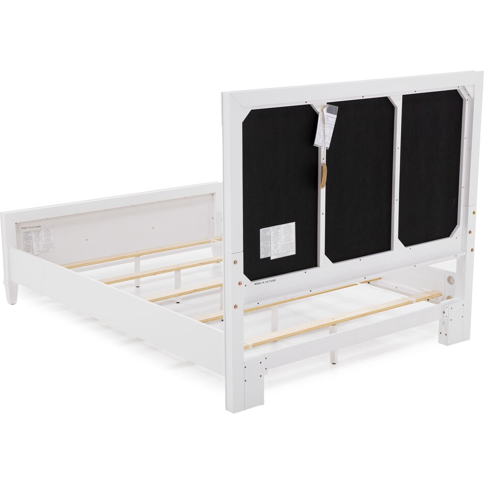rivr blue & white stripe    acrylic full bed package ufp  