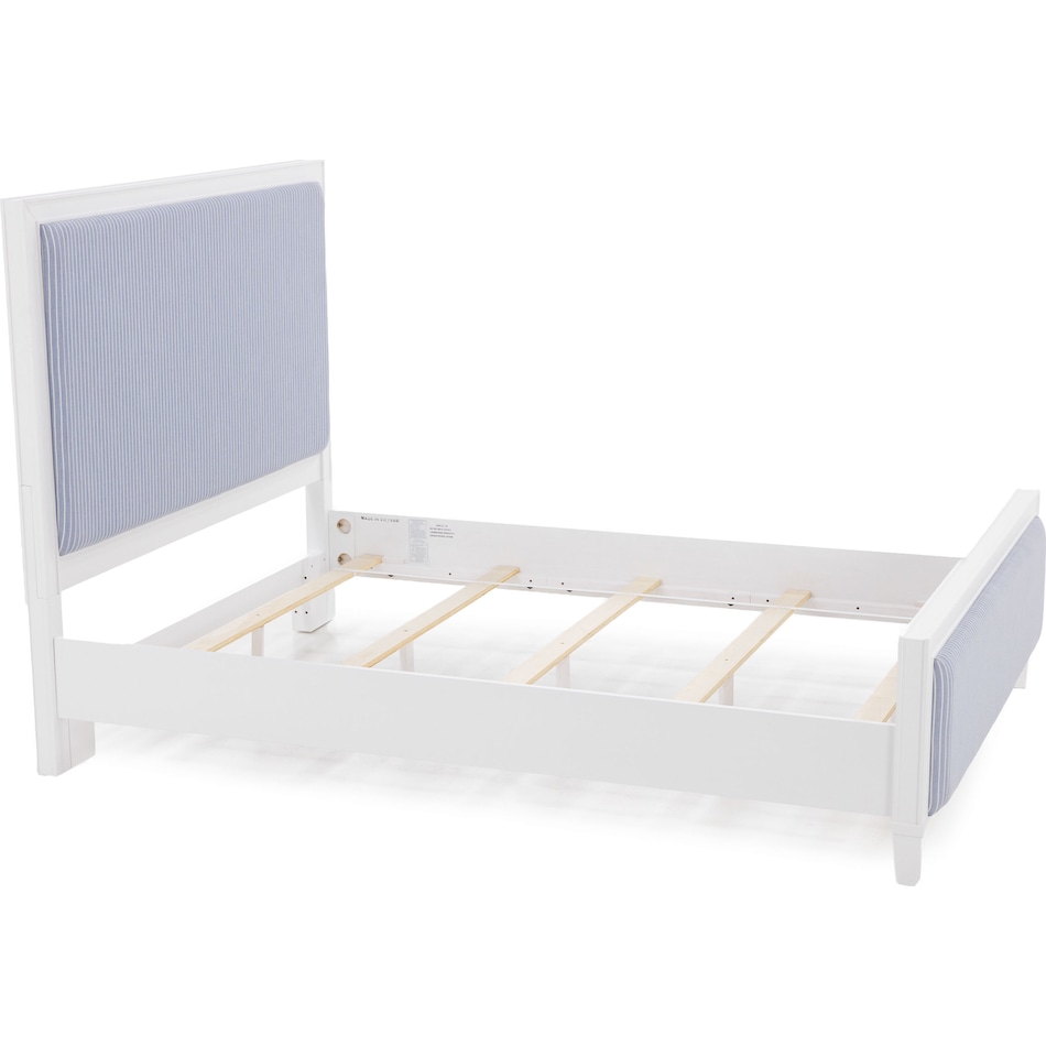 rivr blue & white stripe full bed package ufp  