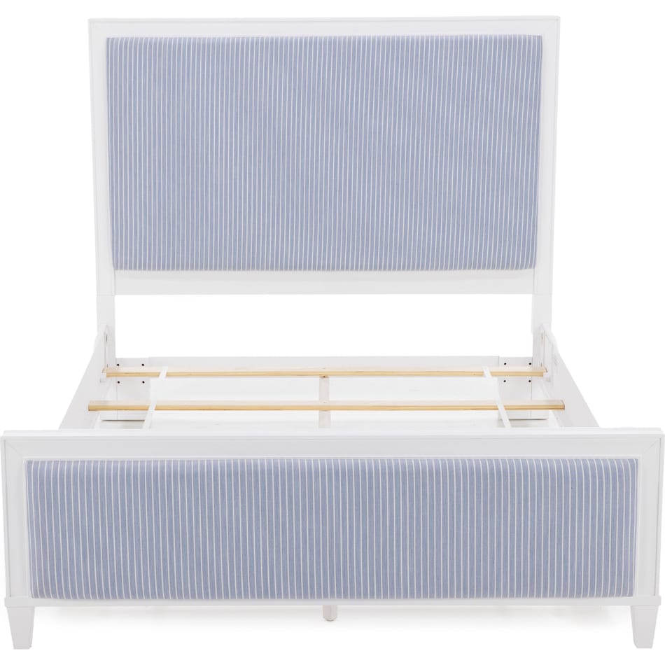 rivr blue & white stripe full bed package ufp  