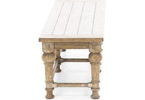 rivr brown inch standard seat height bench   