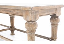 rivr brown inch standard seat height bench   