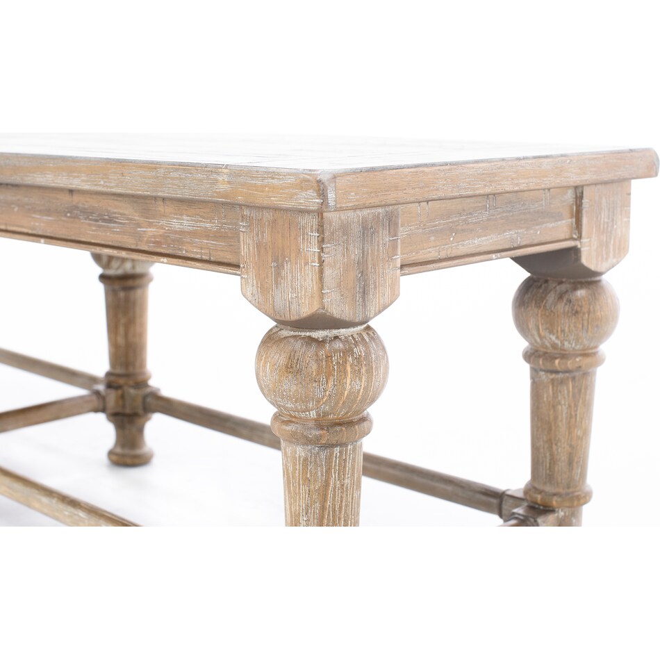 rivr brown inch standard seat height bench   