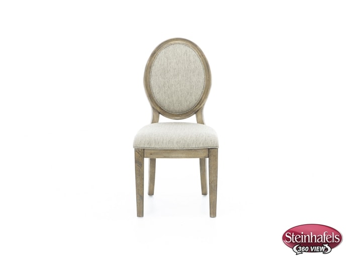 rivr brown inch standard seat height side chair  image   