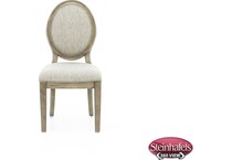 rivr brown inch standard seat height side chair  image   