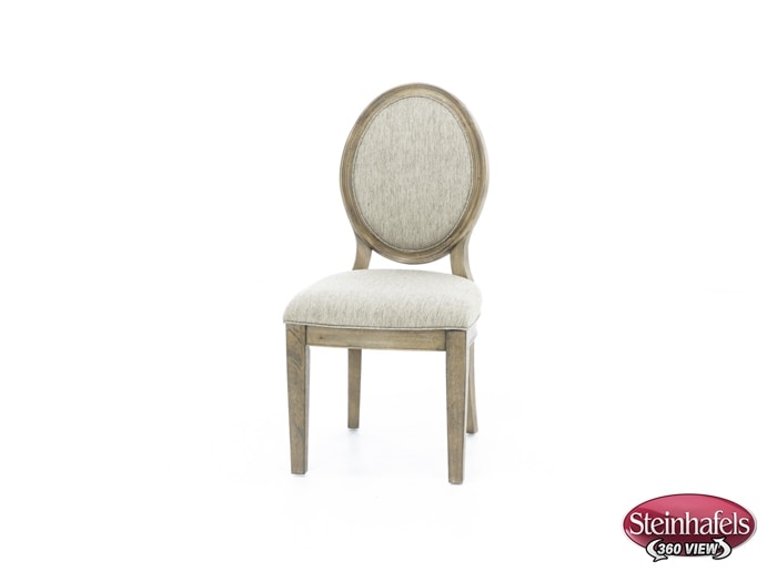 rivr brown inch standard seat height side chair  image   