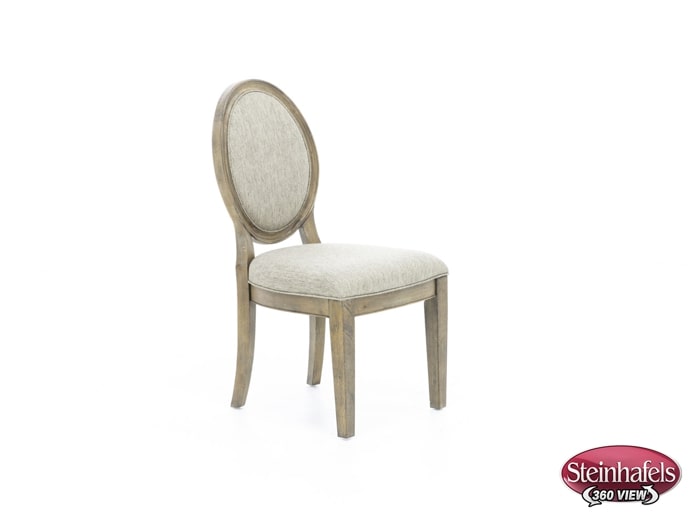 rivr brown inch standard seat height side chair  image   