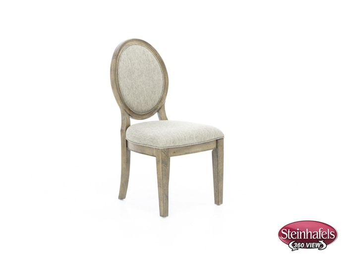rivr brown inch standard seat height side chair  image   