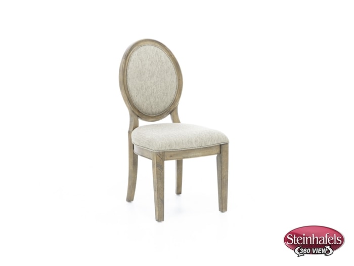 rivr brown inch standard seat height side chair  image   