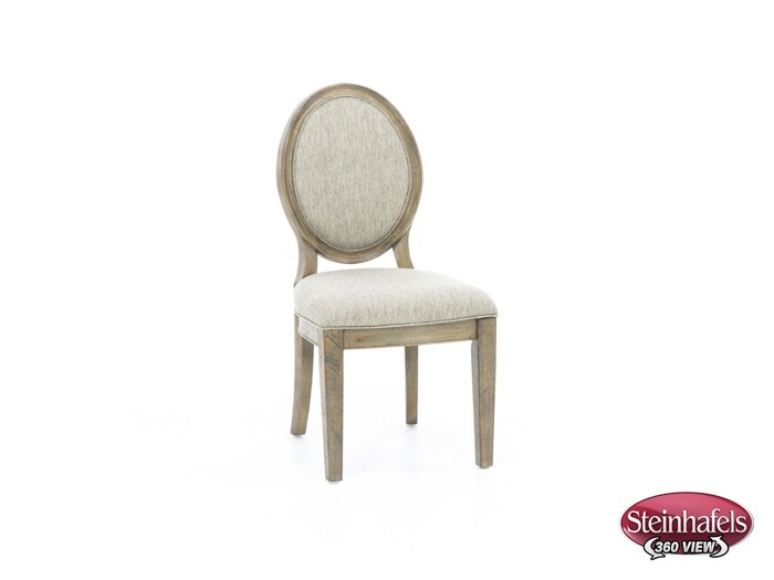 rivr brown inch standard seat height side chair  image   