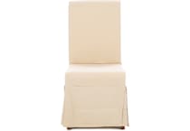 rivr brown inch standard seat height side chair   