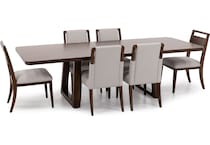 rivr brown inch standard height rectangle   