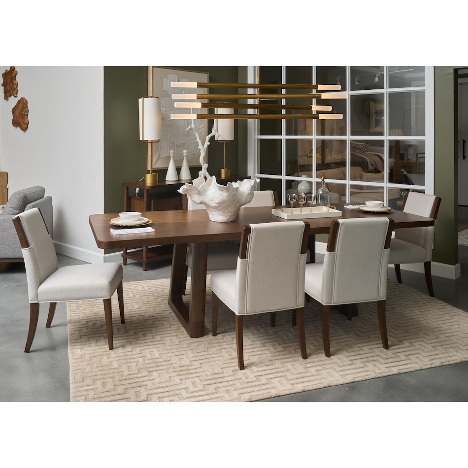 rivr brown inch standard height rectangle lifestyle image   