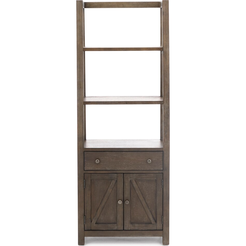 rivr brown bookcase field  