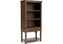 rivr brown bookcase clh  