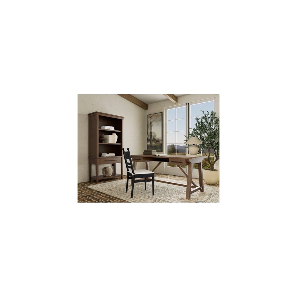 rivr brown bookcase clh  