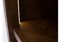 rivr brown bookcase clh  