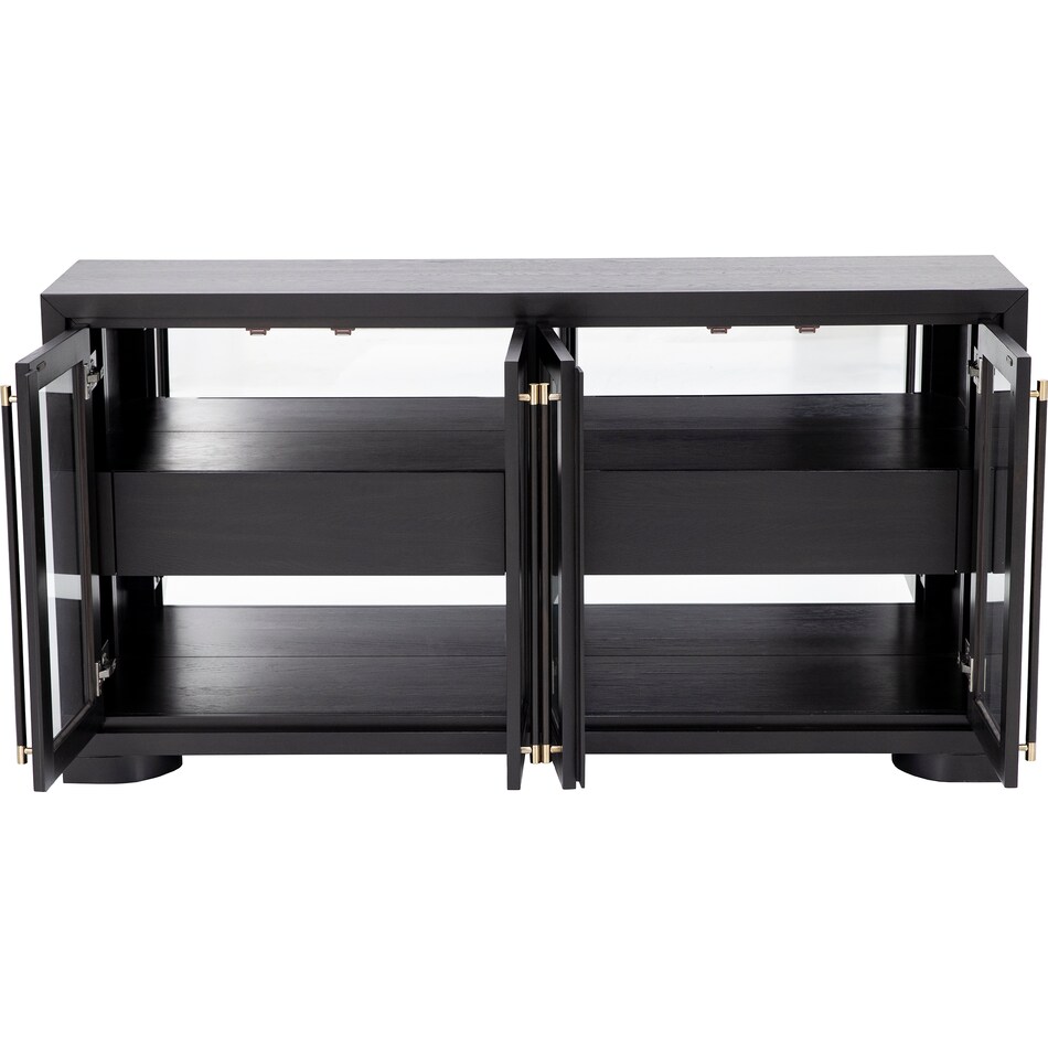 rivr brown buffet server sideboard   