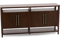 rivr brown buffet server sideboard   
