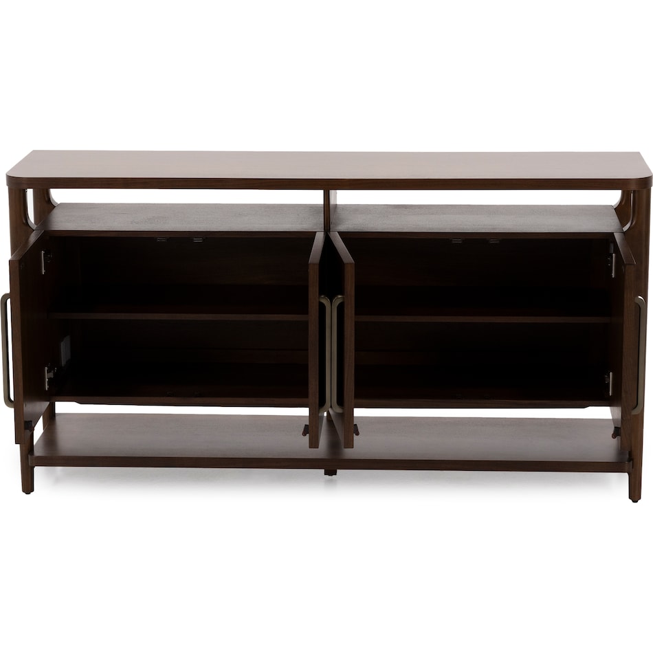 rivr brown buffet server sideboard   