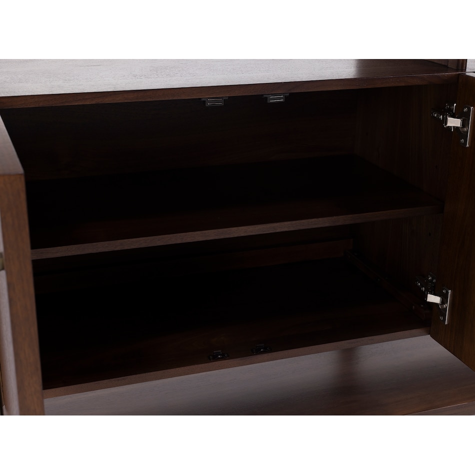 rivr brown buffet server sideboard   