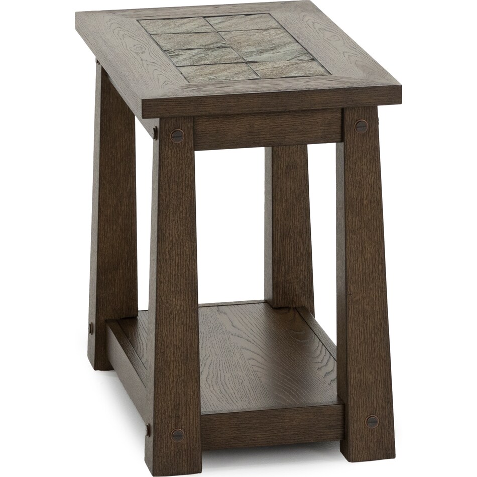 rivr brown chairside table lkp  