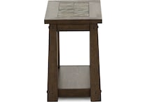 rivr brown chairside table lkp  