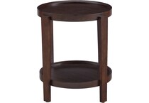 rivr brown chairside table wlp  