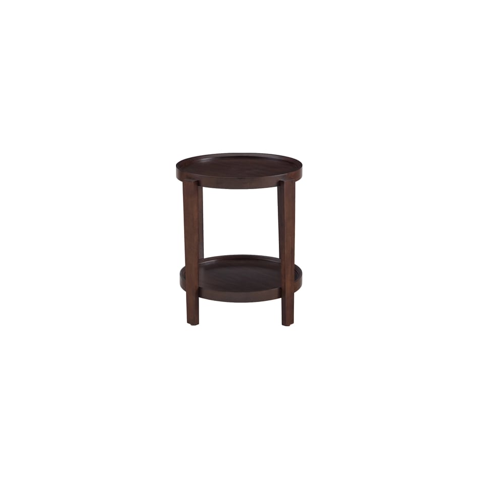 rivr brown chairside table wlp  