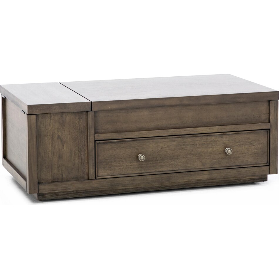 rivr brown cocktail table denal  