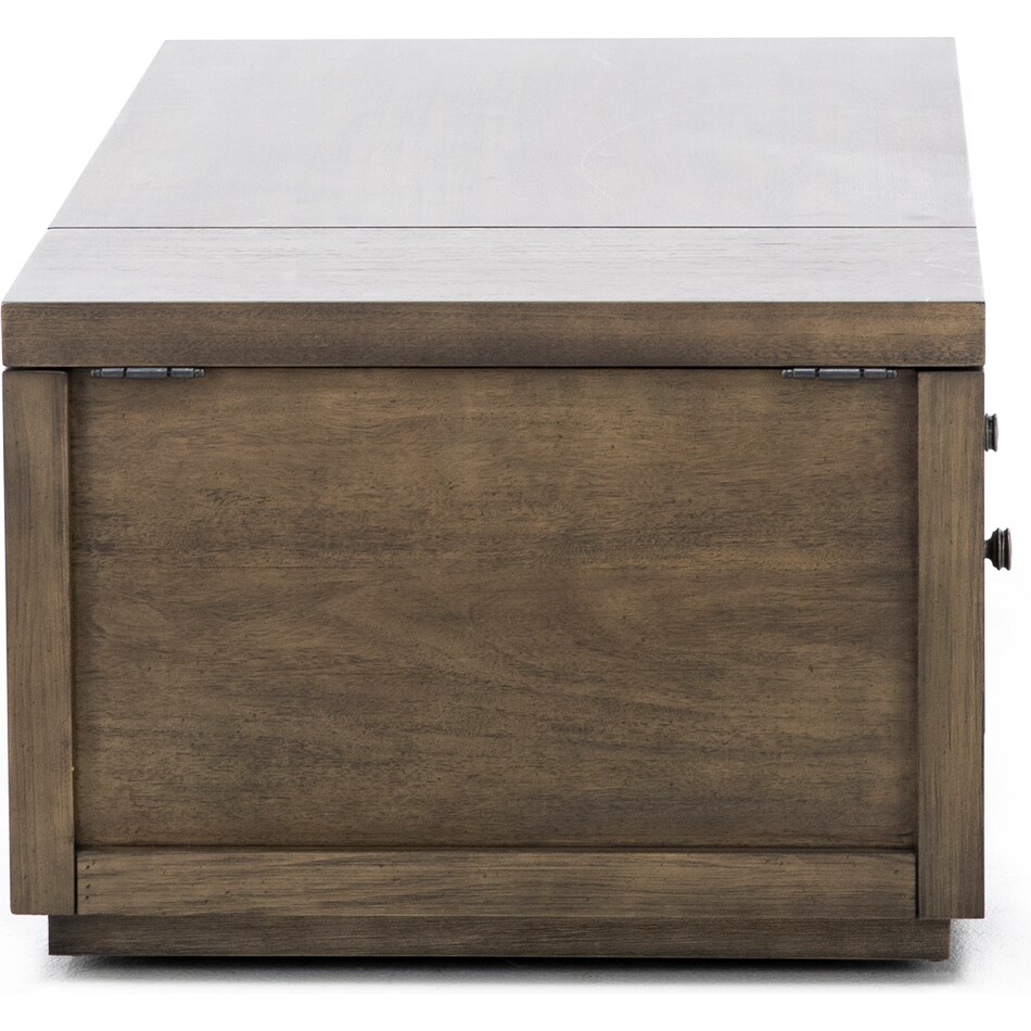 rivr brown cocktail table denal  