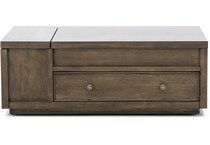 rivr brown cocktail table denal  