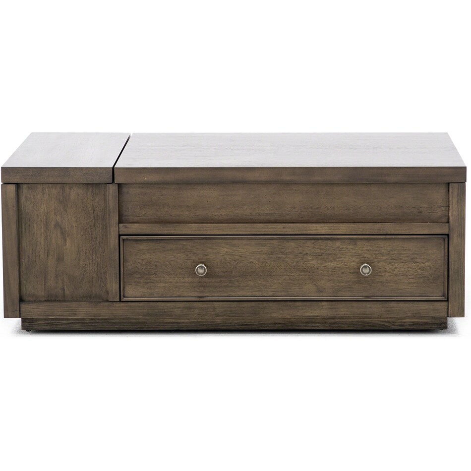 rivr brown cocktail table denal  