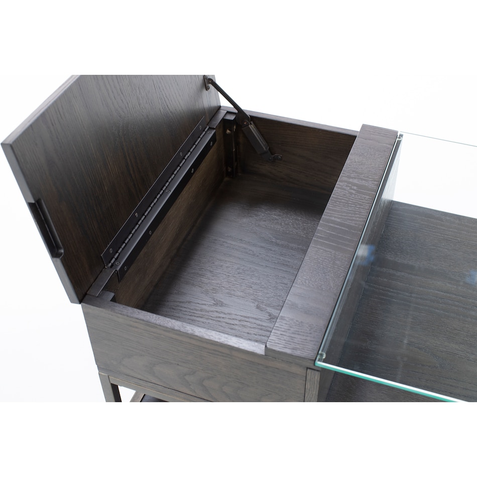 rivr brown cocktail table hyde  