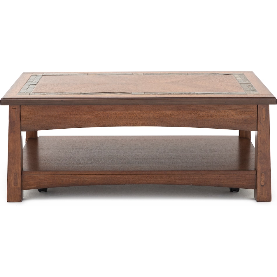 rivr brown cocktail table   