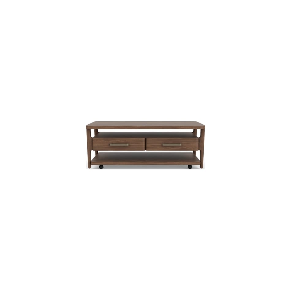 rivr brown cocktail table del  