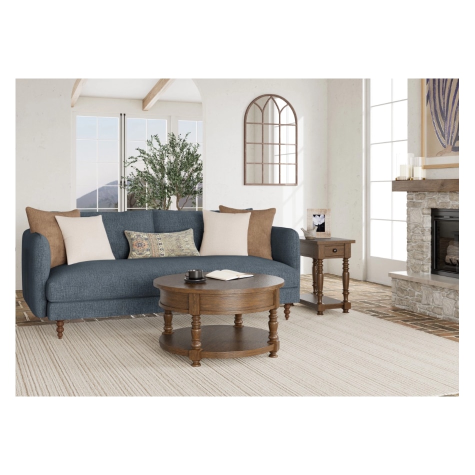 rivr brown cocktail table est  