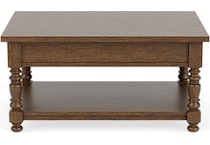 rivr brown cocktail table est  