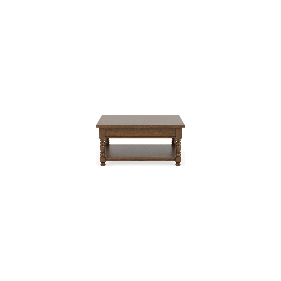 rivr brown cocktail table est  
