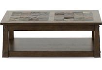 rivr brown cocktail table lkp  