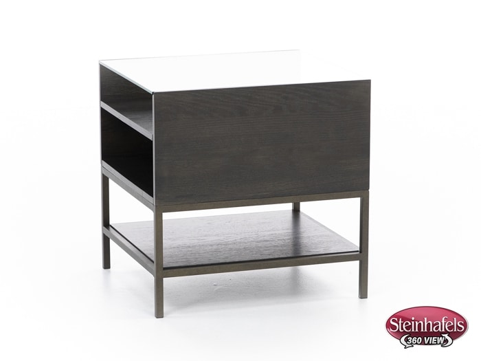 rivr brown end table  image hyde  