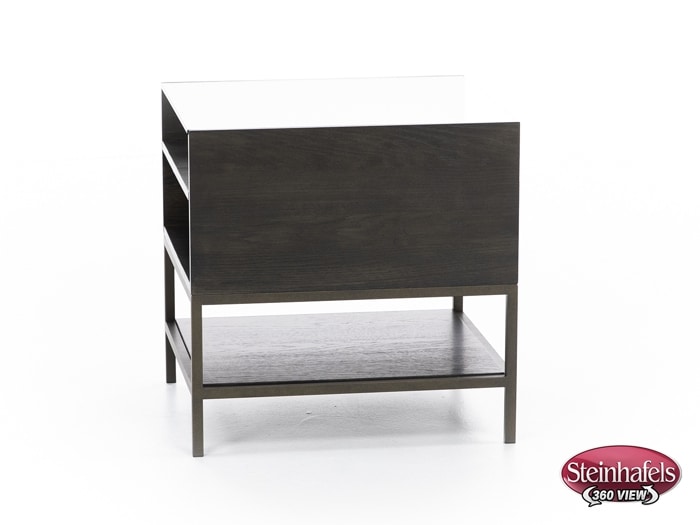 rivr brown end table  image hyde  