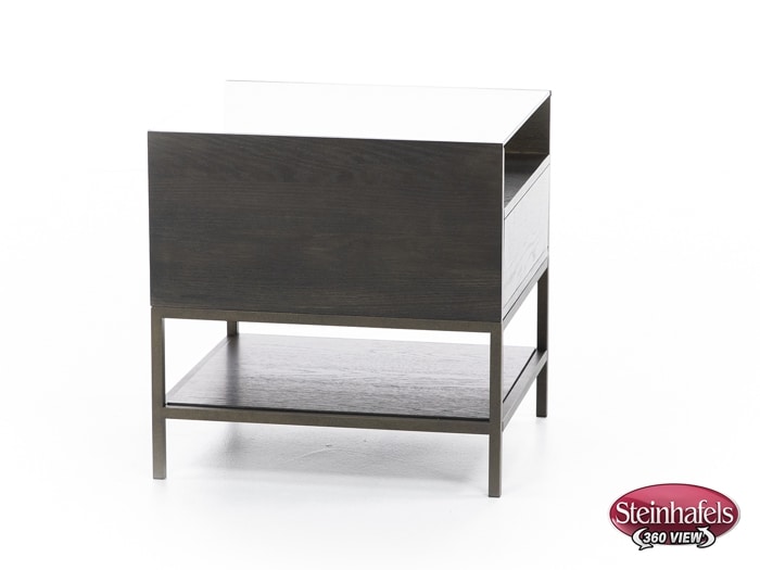 rivr brown end table  image hyde  