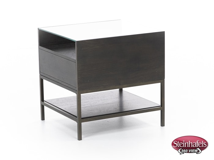 rivr brown end table  image hyde  