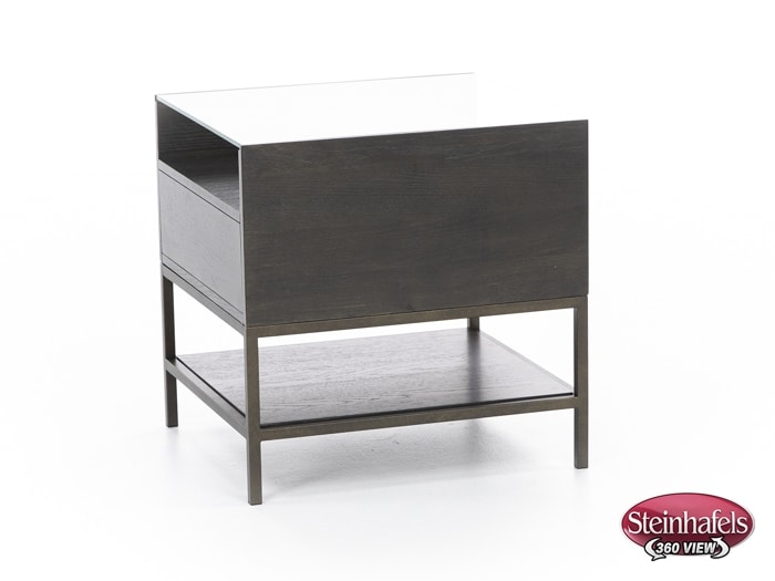 rivr brown end table  image hyde  