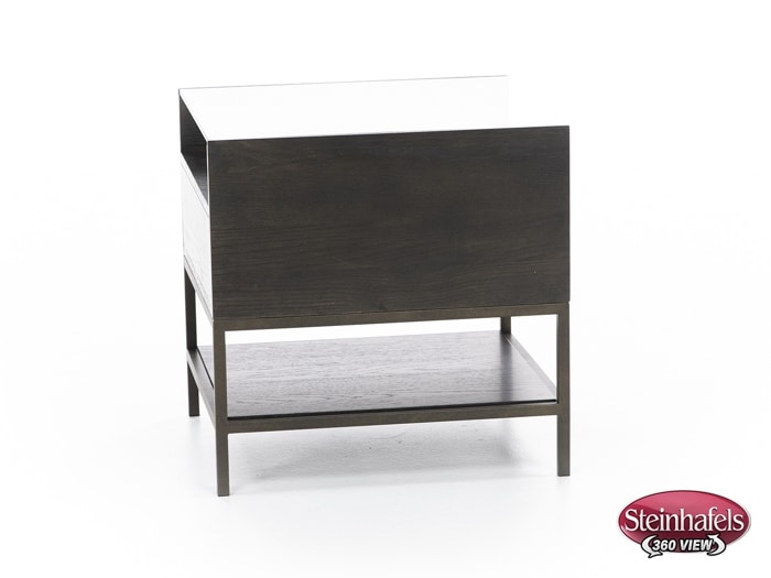 rivr brown end table  image hyde  