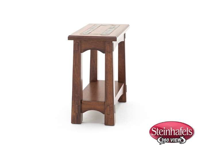 rivr brown end table  image   