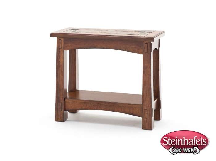 rivr brown end table  image   