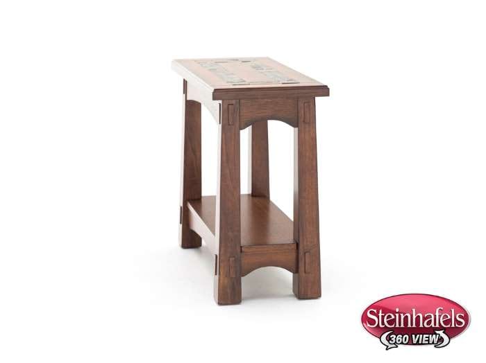 rivr brown end table  image   