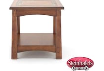 rivr brown end table  image   